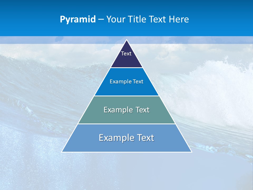 Foam Sea Sky PowerPoint Template
