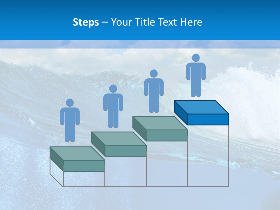 Foam Sea Sky PowerPoint Template