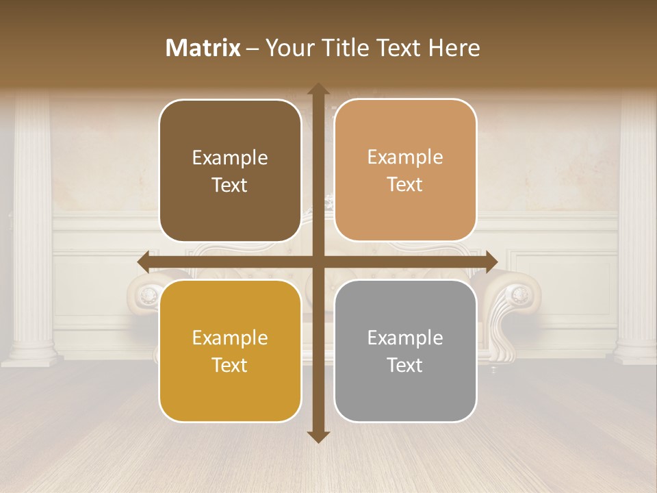 China Sofa PowerPoint Template