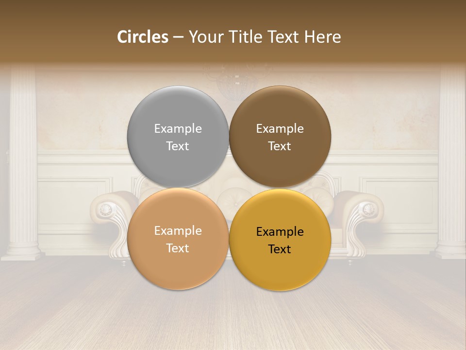 China Sofa PowerPoint Template