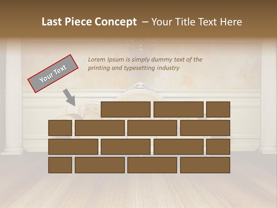 China Sofa PowerPoint Template