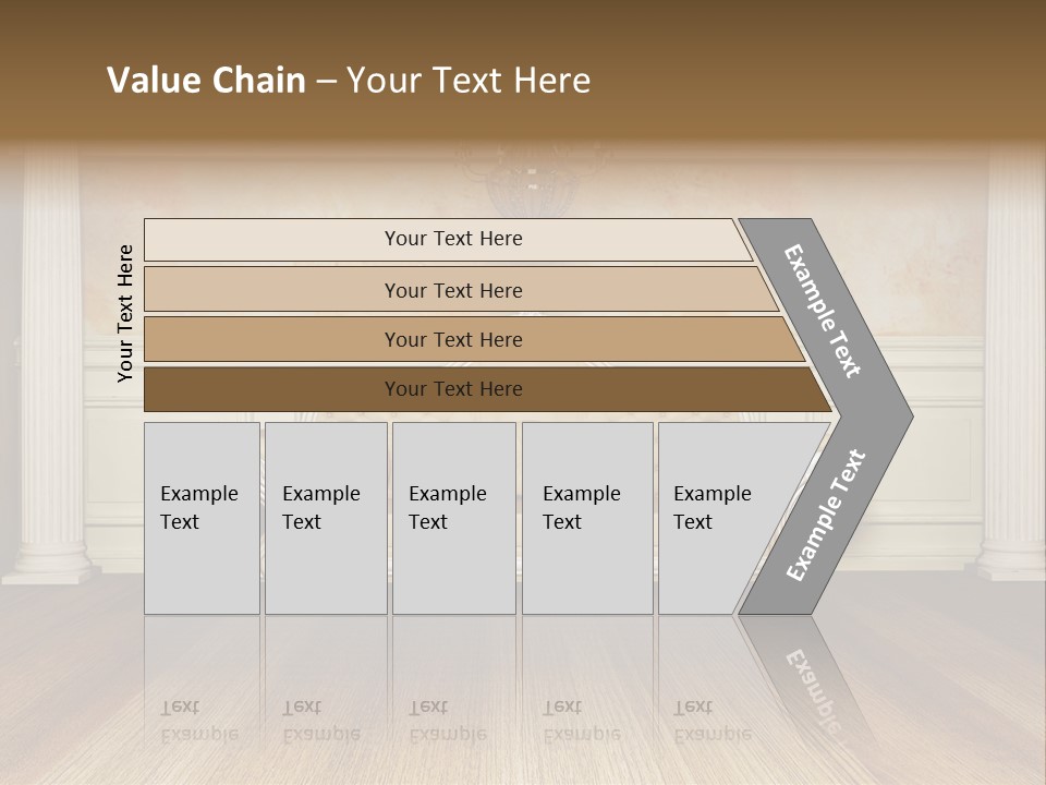 China Sofa PowerPoint Template