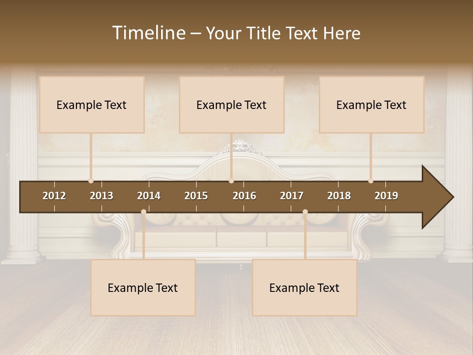 China Sofa PowerPoint Template