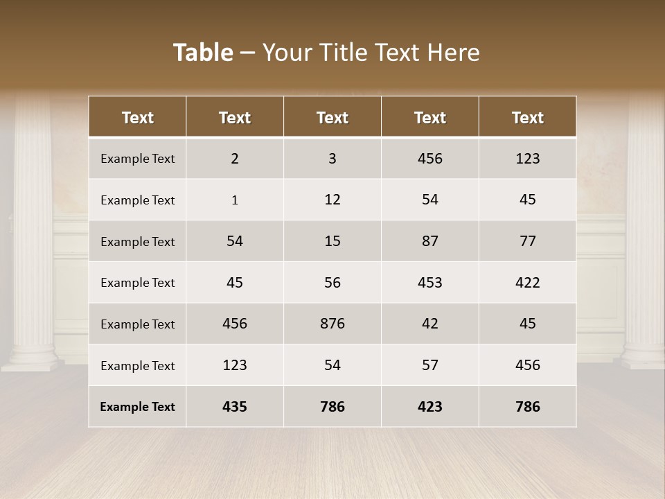 China Sofa PowerPoint Template