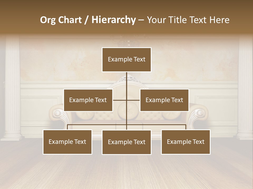 China Sofa PowerPoint Template
