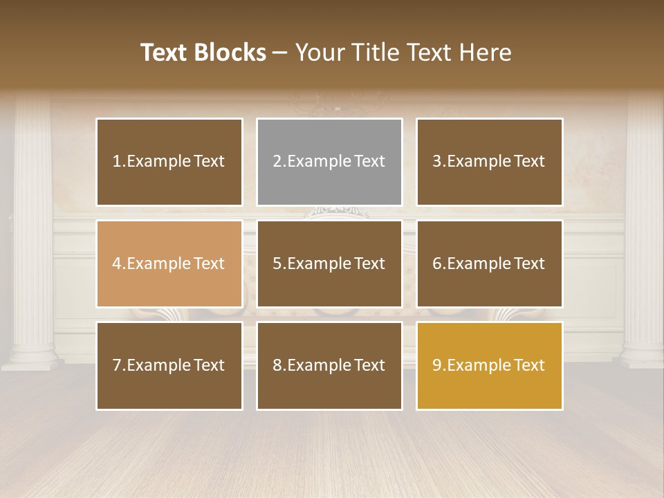 China Sofa PowerPoint Template