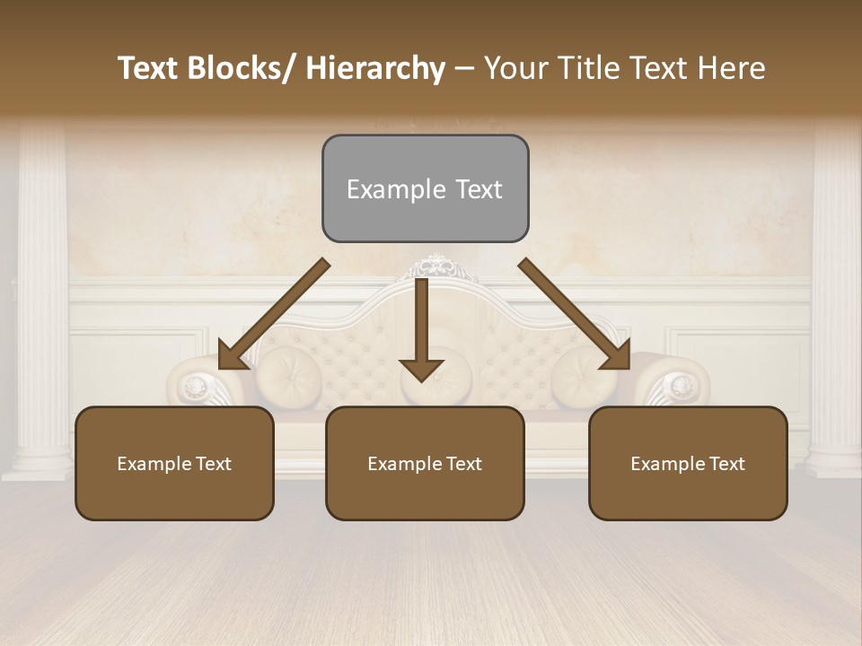 China Sofa PowerPoint Template