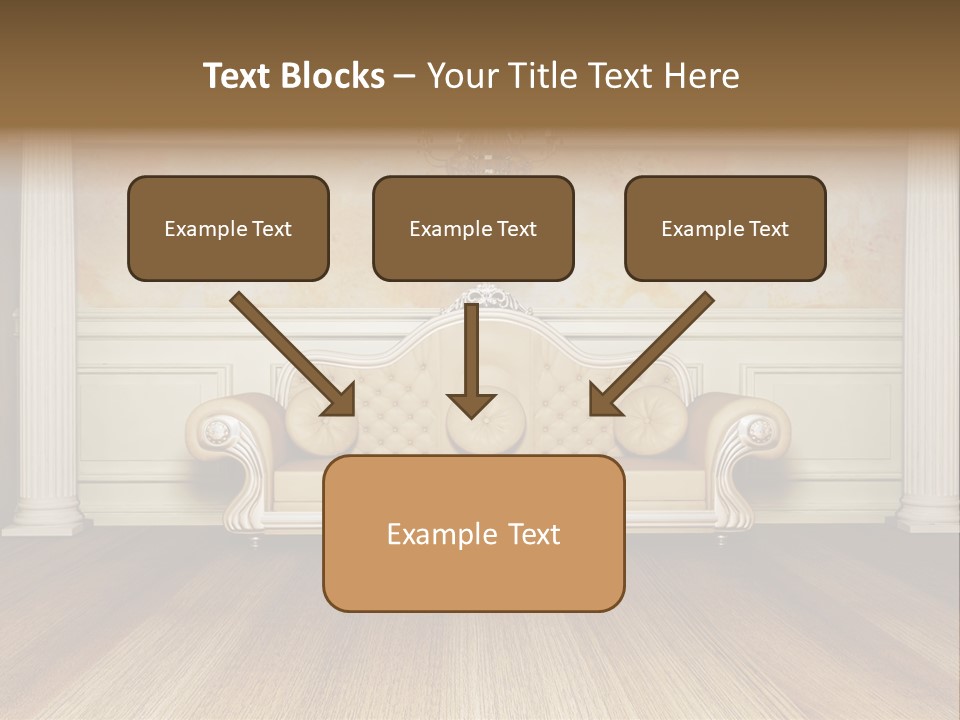 China Sofa PowerPoint Template