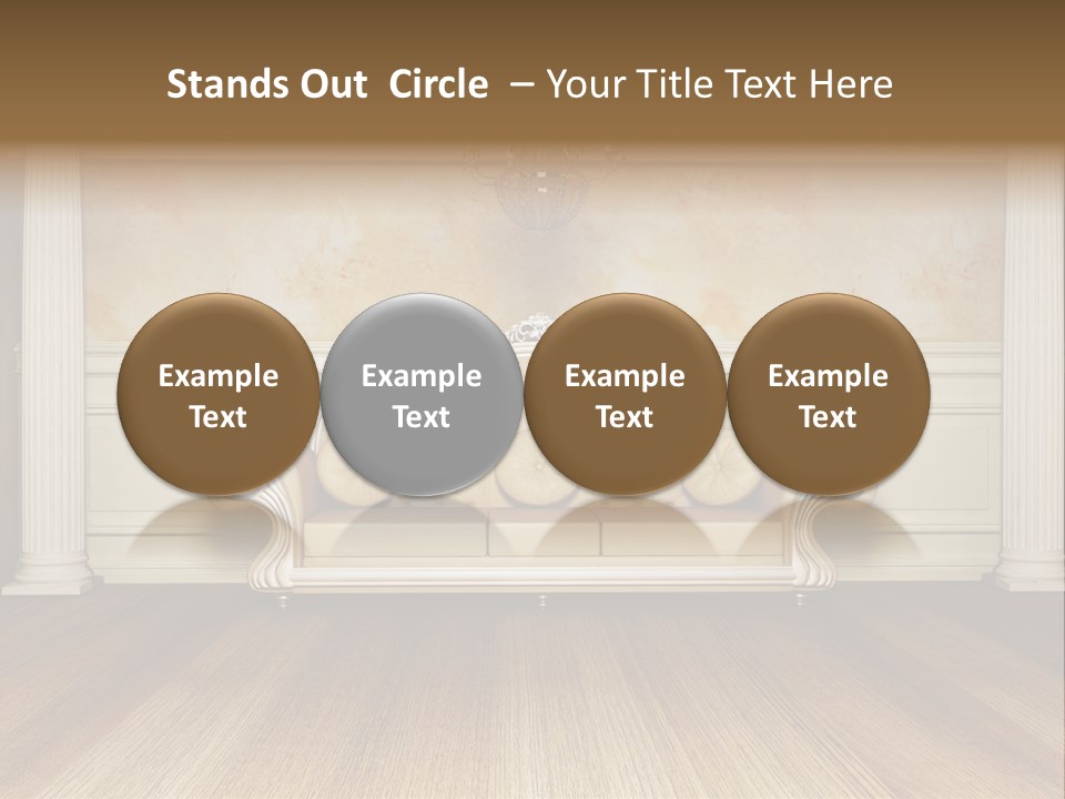 China Sofa PowerPoint Template