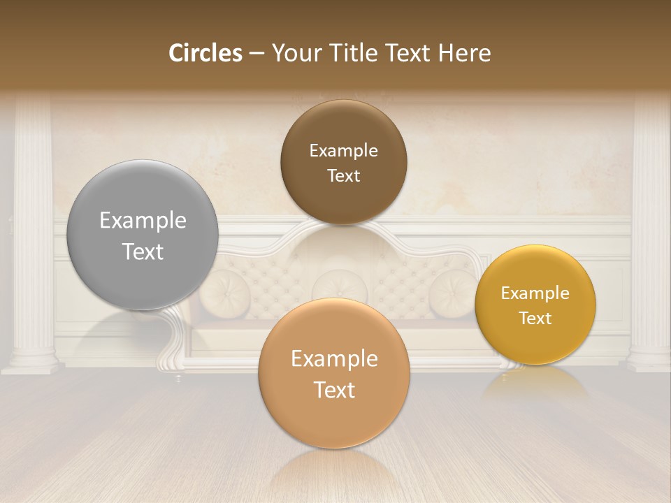 China Sofa PowerPoint Template