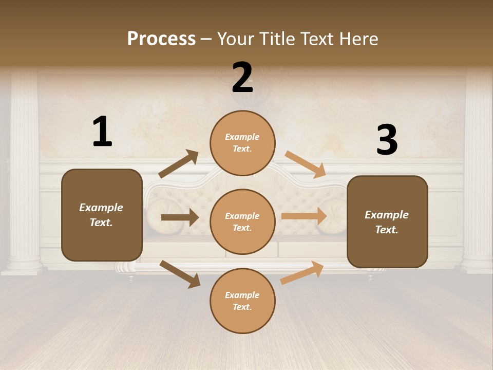 China Sofa PowerPoint Template