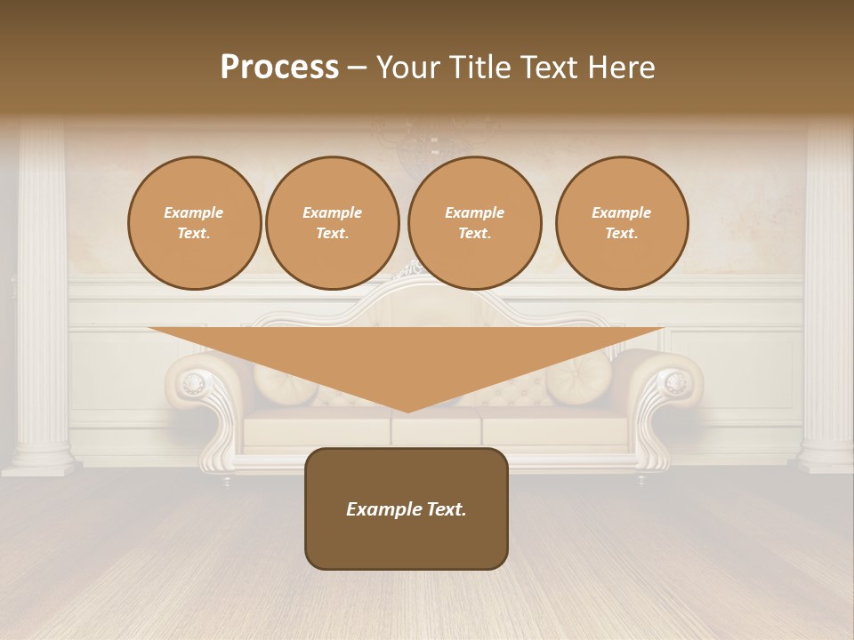 China Sofa PowerPoint Template