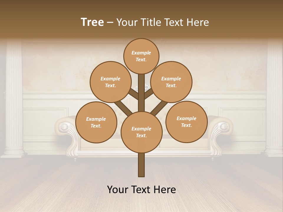 China Sofa PowerPoint Template