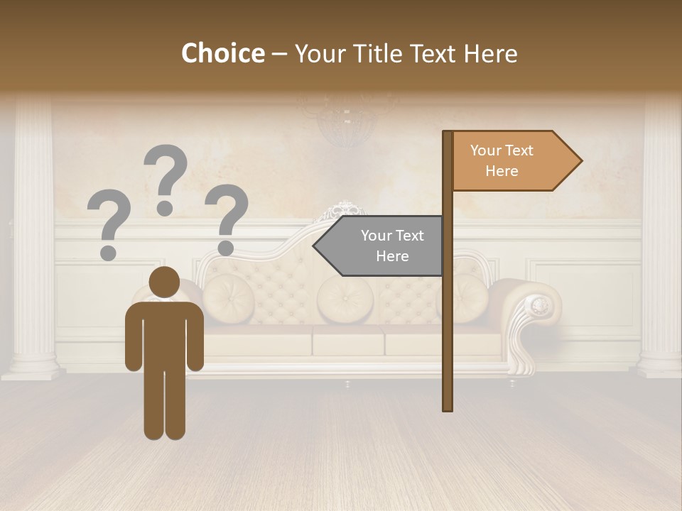 China Sofa PowerPoint Template