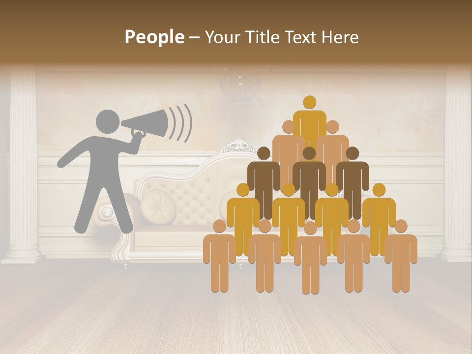 China Sofa PowerPoint Template