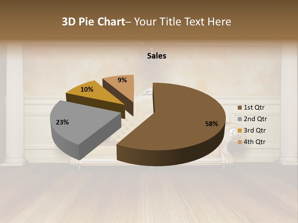 China Sofa PowerPoint Template