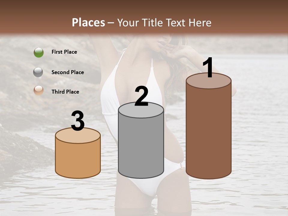 Nature Tan Ocean PowerPoint Template