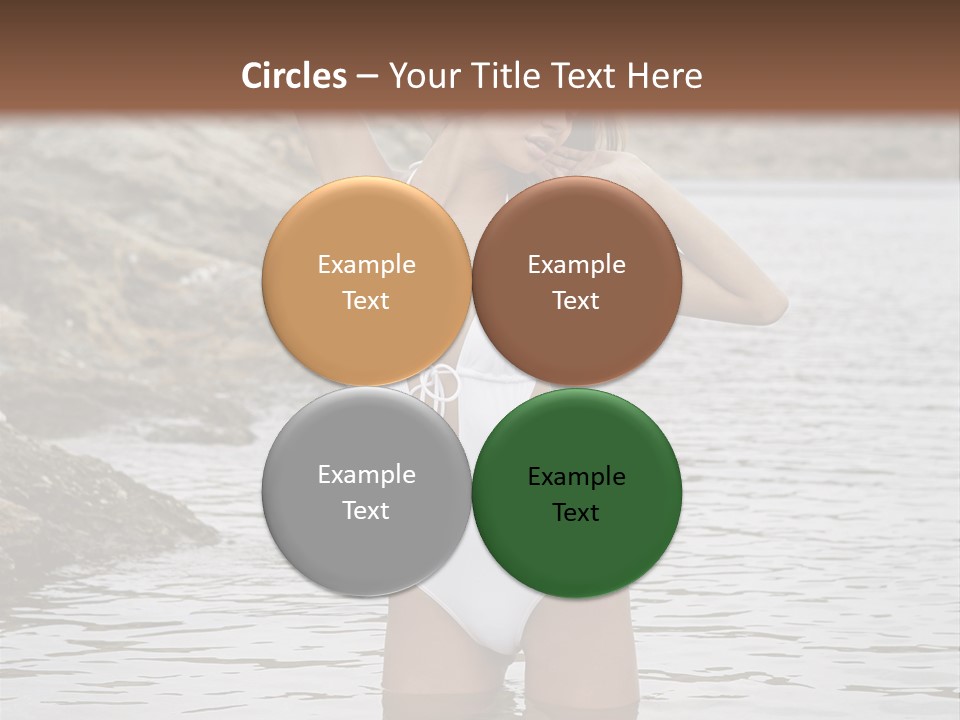 Nature Tan Ocean PowerPoint Template