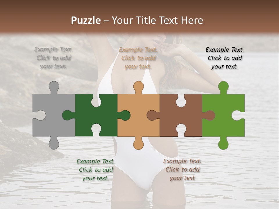 Nature Tan Ocean PowerPoint Template