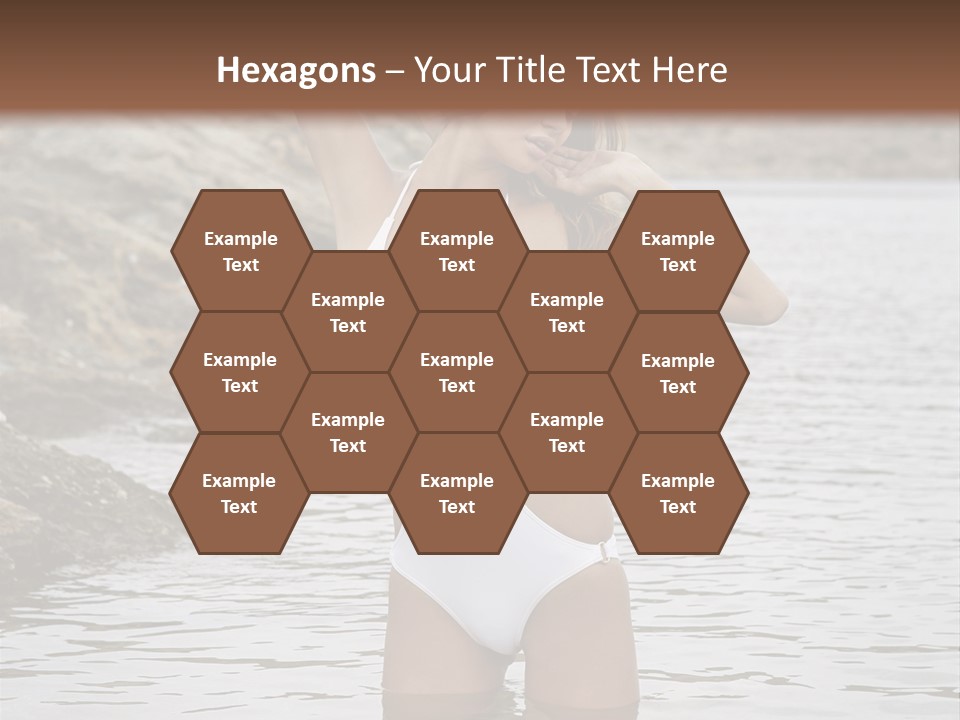 Nature Tan Ocean PowerPoint Template