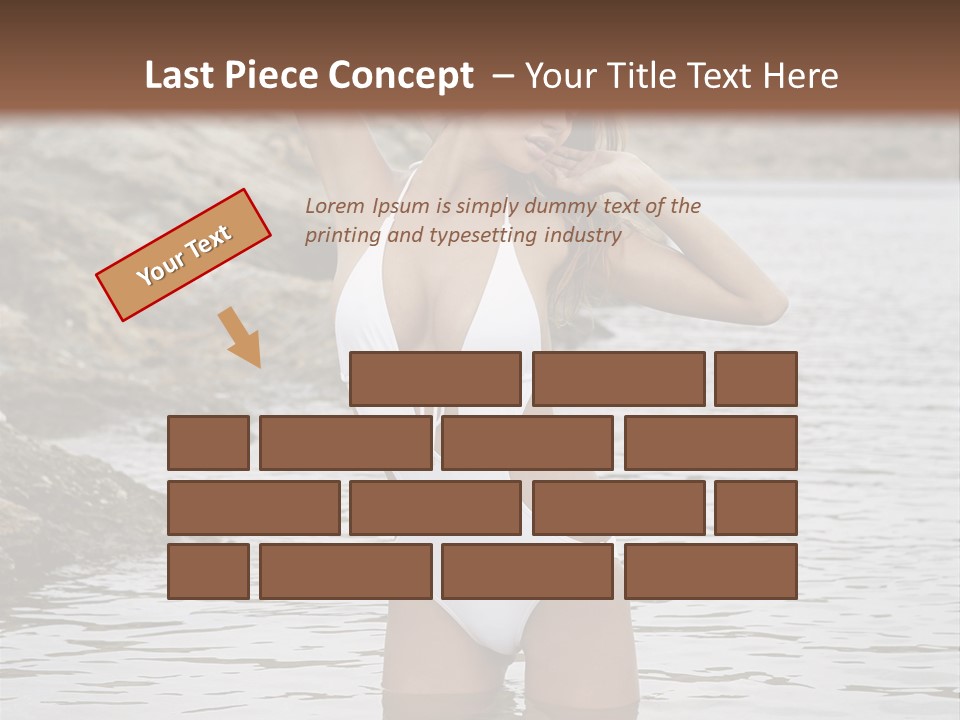 Nature Tan Ocean PowerPoint Template