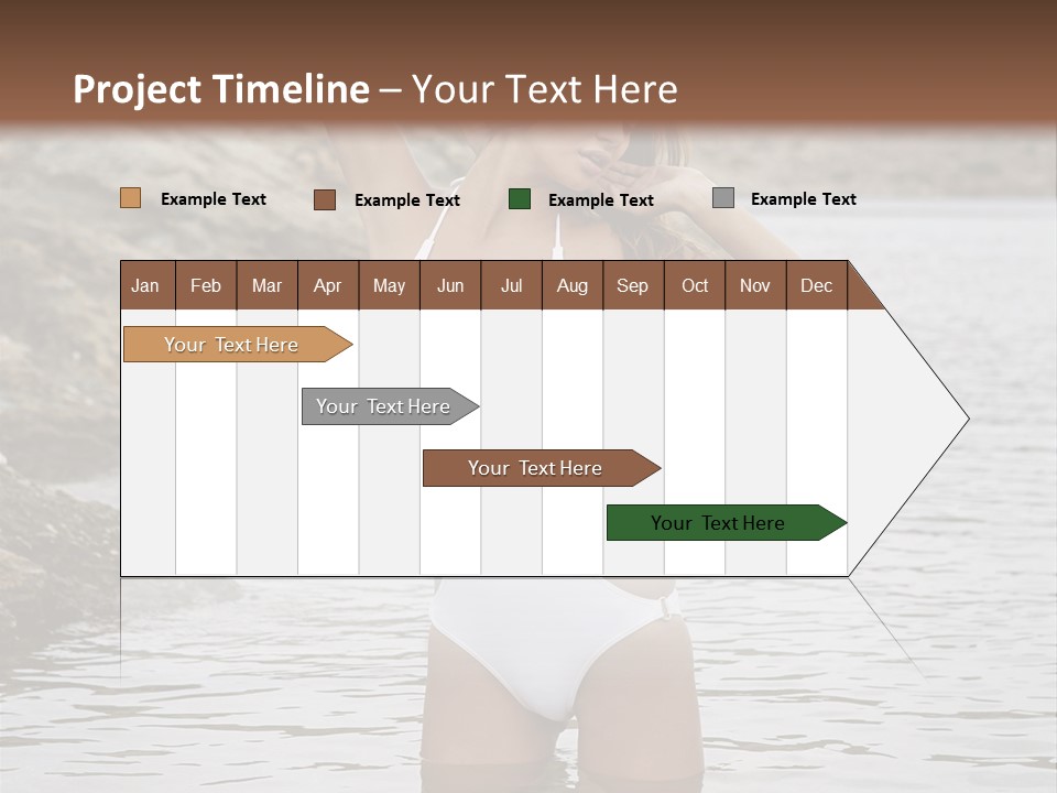 Nature Tan Ocean PowerPoint Template