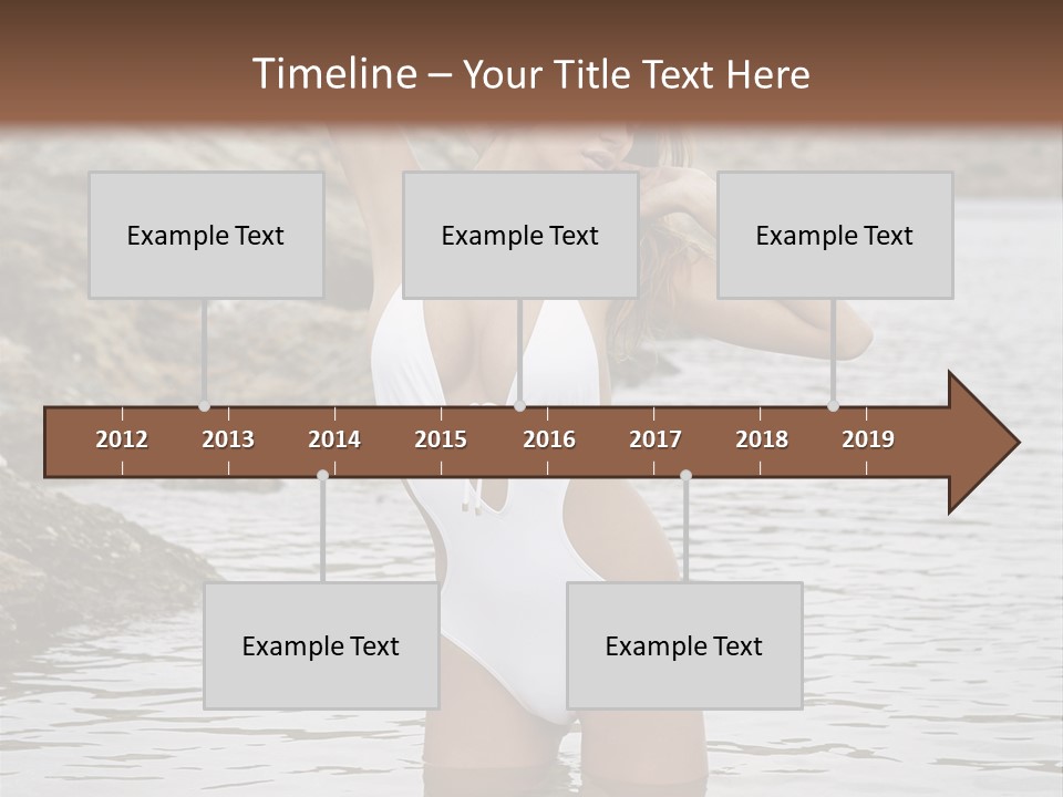 Nature Tan Ocean PowerPoint Template