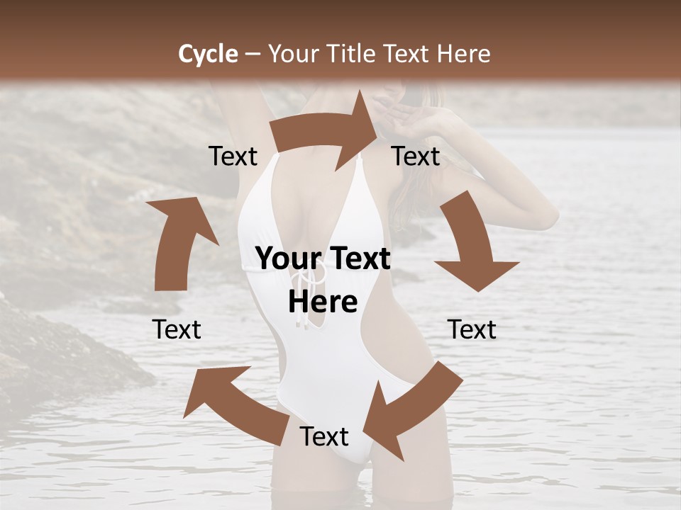 Nature Tan Ocean PowerPoint Template