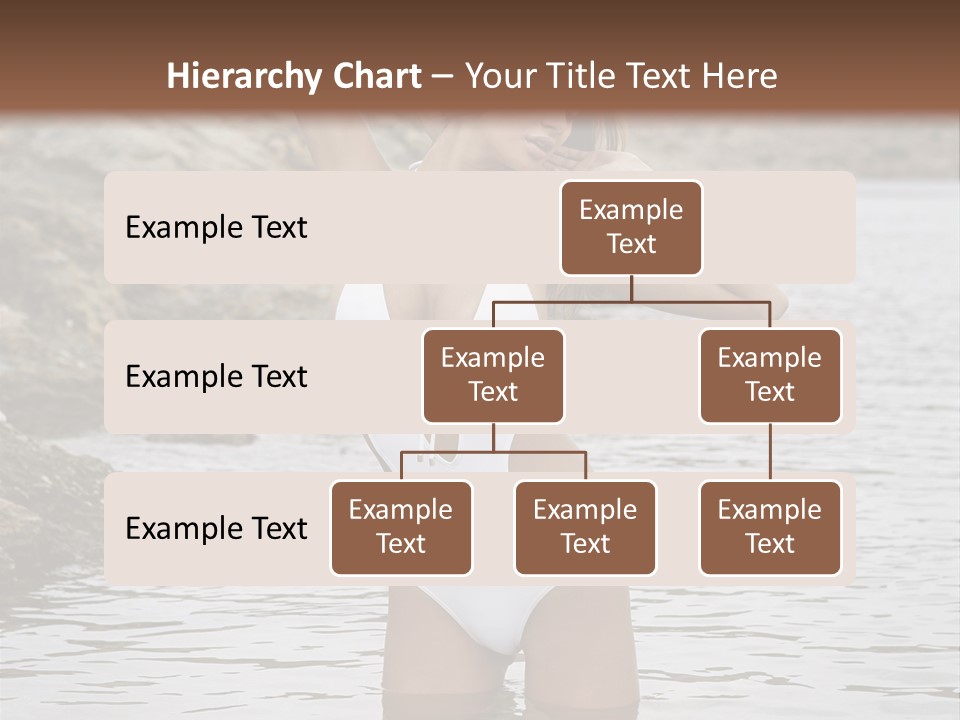 Nature Tan Ocean PowerPoint Template