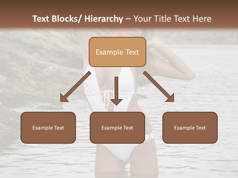 Nature Tan Ocean PowerPoint Template