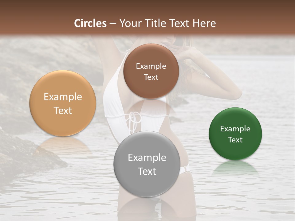 Nature Tan Ocean PowerPoint Template