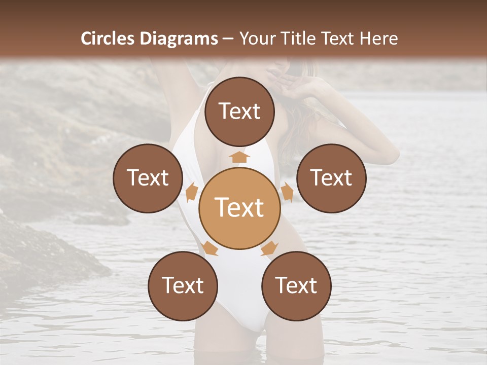 Nature Tan Ocean PowerPoint Template