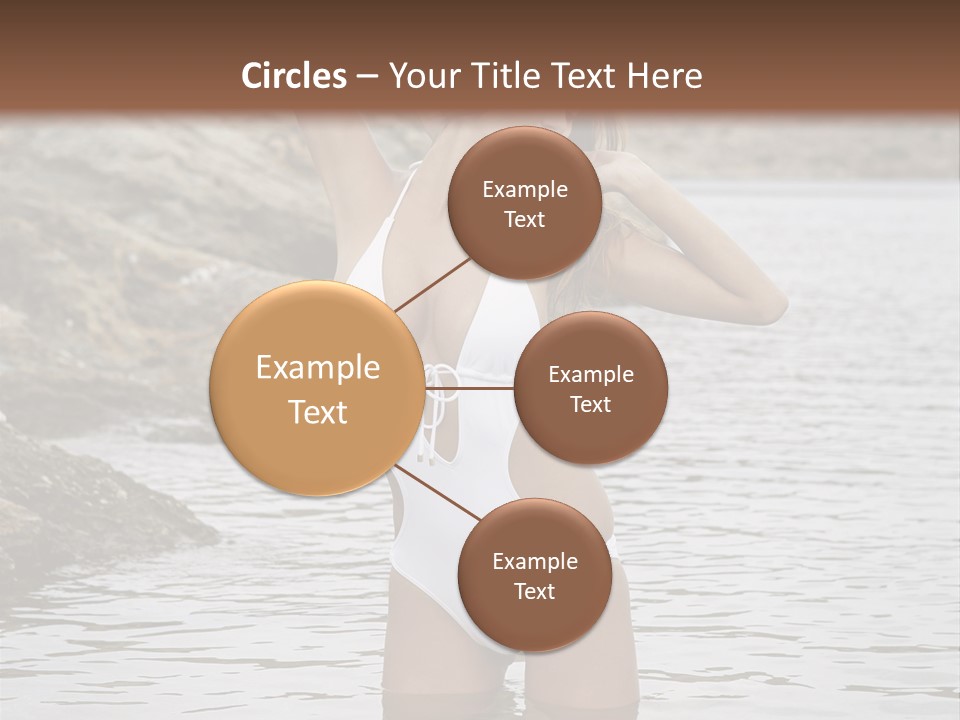 Nature Tan Ocean PowerPoint Template