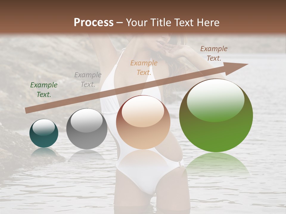 Nature Tan Ocean PowerPoint Template