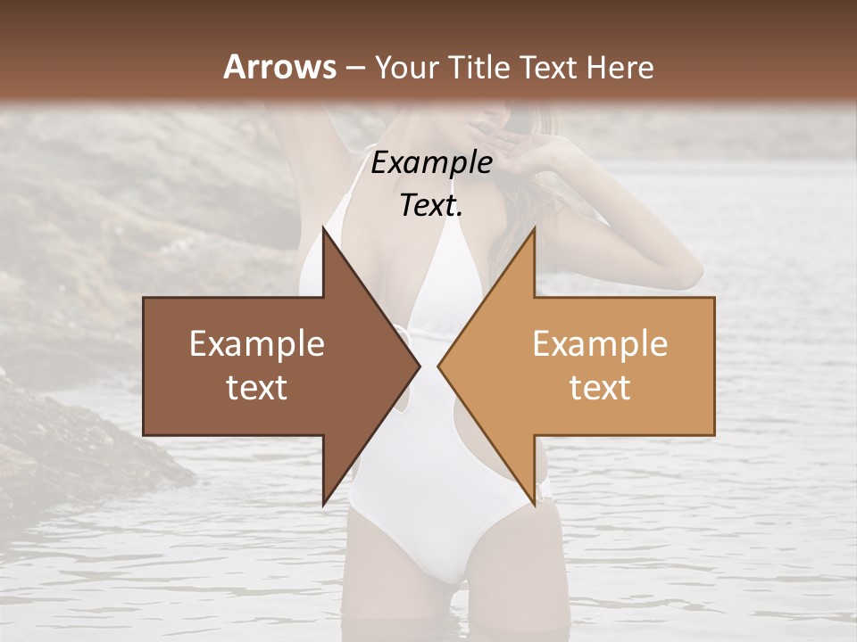 Nature Tan Ocean PowerPoint Template