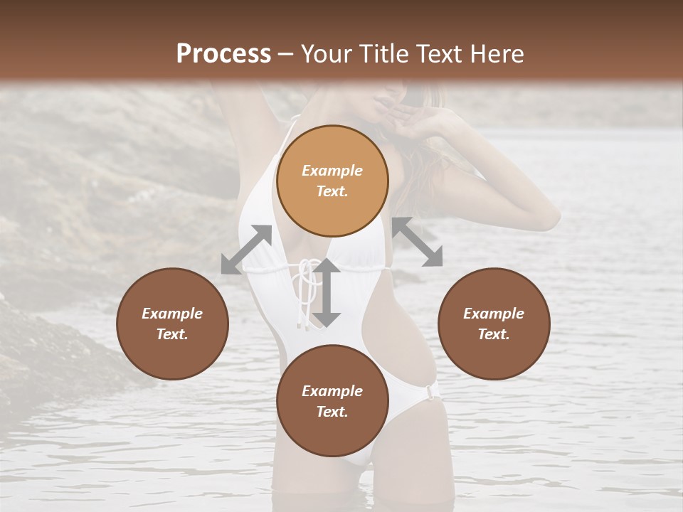 Nature Tan Ocean PowerPoint Template