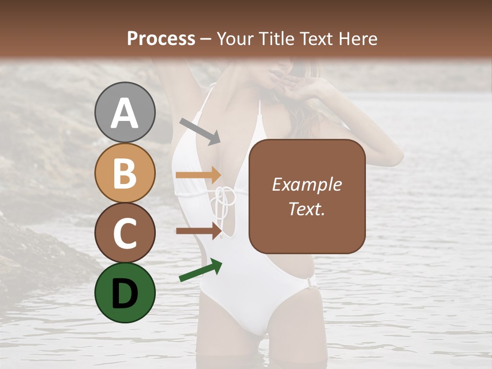 Nature Tan Ocean PowerPoint Template