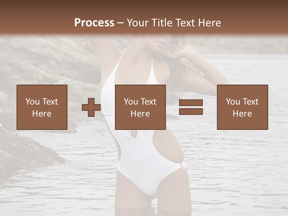 Nature Tan Ocean PowerPoint Template