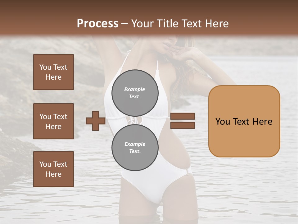 Nature Tan Ocean PowerPoint Template