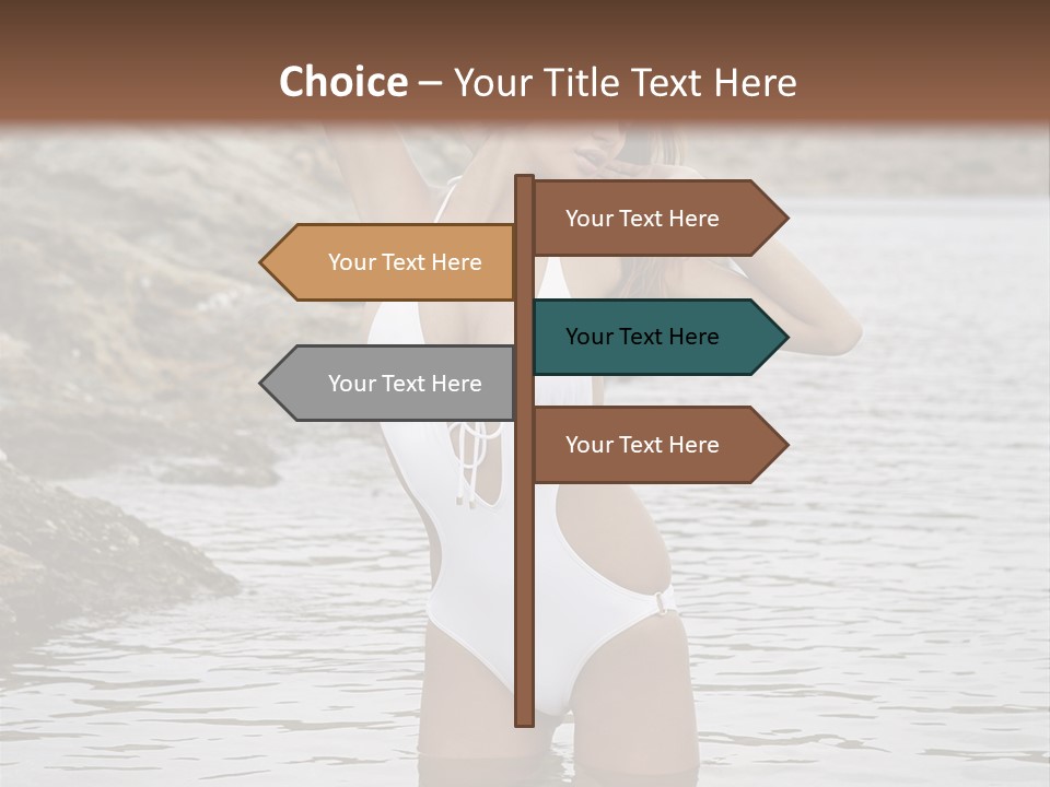 Nature Tan Ocean PowerPoint Template