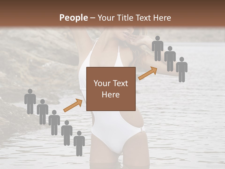 Nature Tan Ocean PowerPoint Template