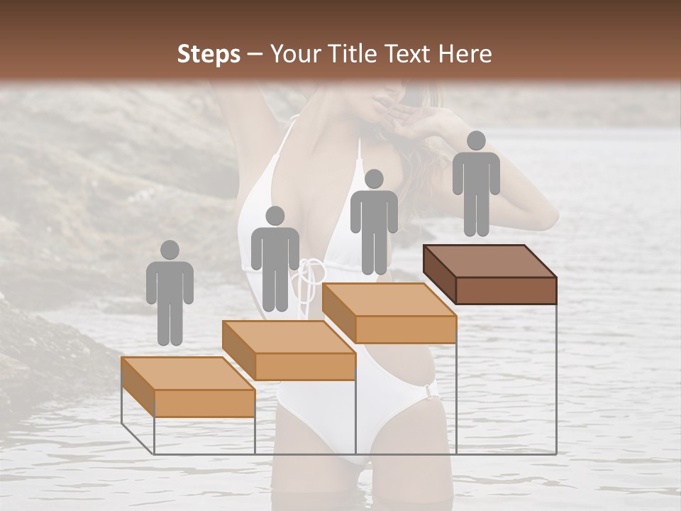 Nature Tan Ocean PowerPoint Template