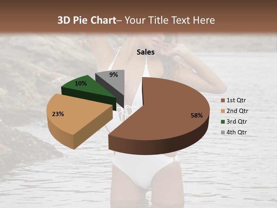 Nature Tan Ocean PowerPoint Template