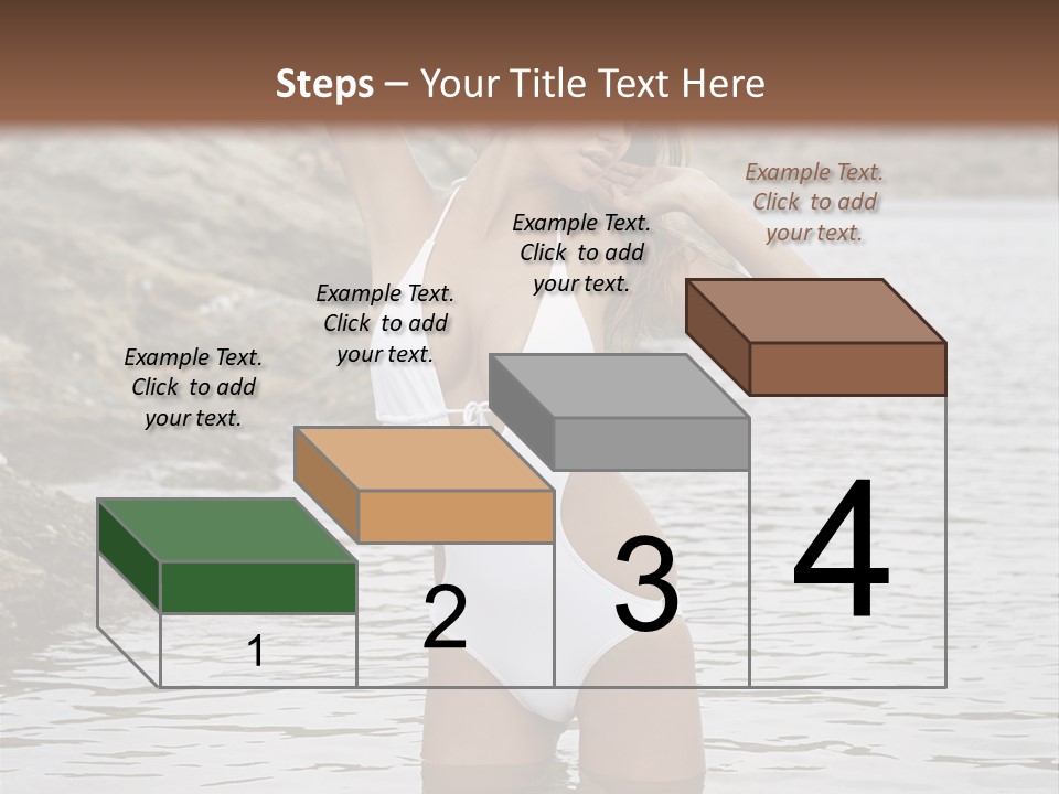 Nature Tan Ocean PowerPoint Template