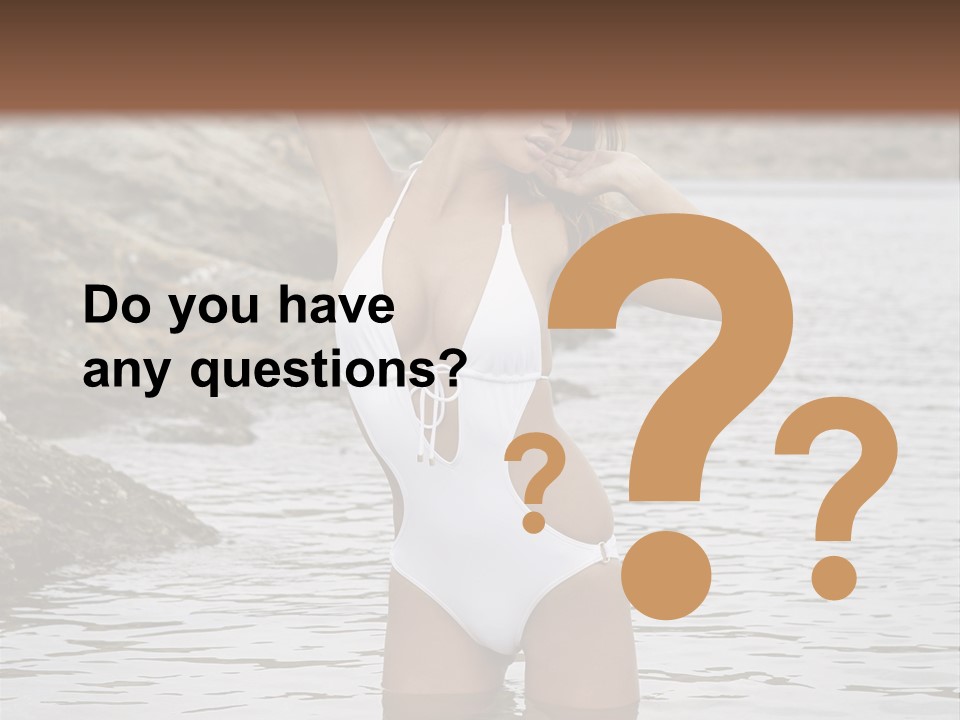 Nature Tan Ocean PowerPoint Template