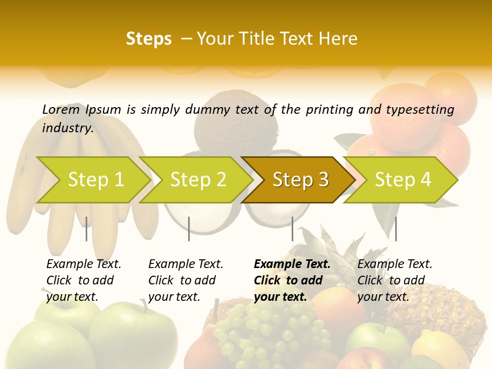 Diet For Diabetes PowerPoint Template