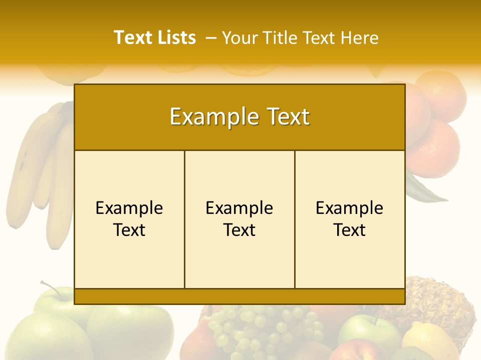 Diet For Diabetes PowerPoint Template