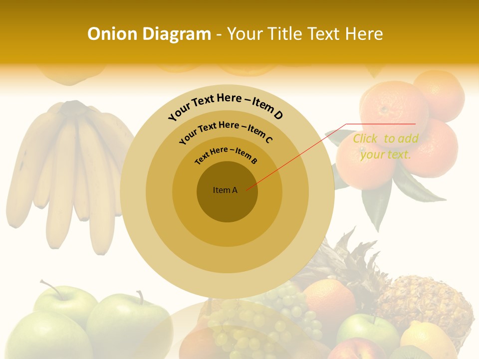 Diet For Diabetes PowerPoint Template