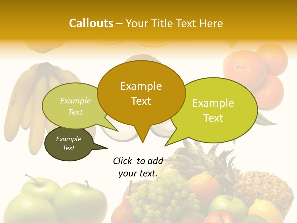 Diet For Diabetes PowerPoint Template