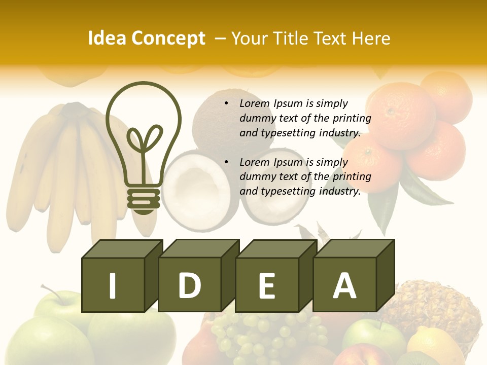 Diet For Diabetes PowerPoint Template